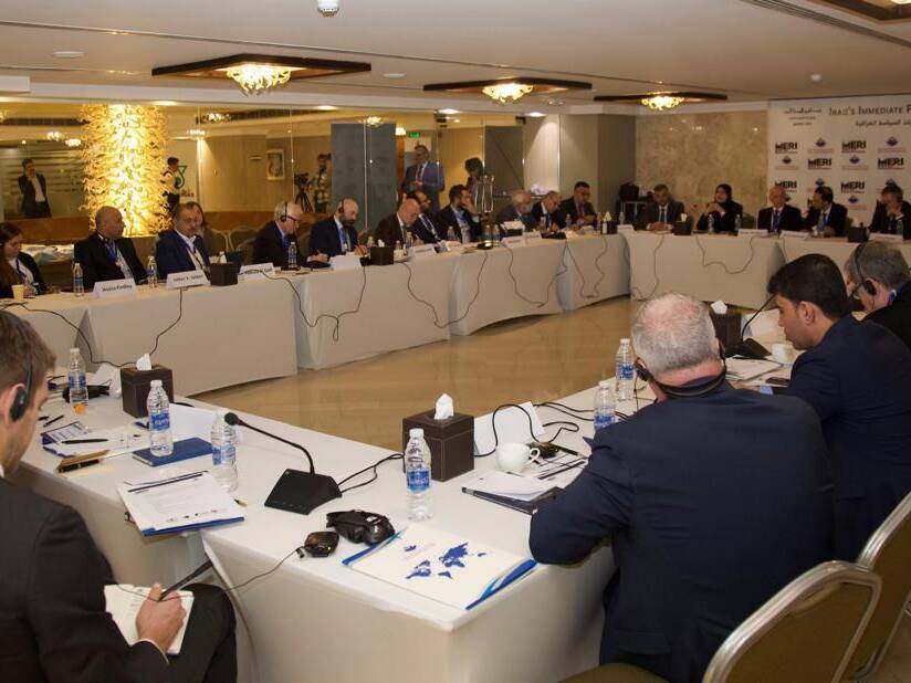 A roundtable discussion on “Iraq’s Immediate Priorities,” with the participation of the Muscat Policy Council in collaboration with global think tanks to address regional issues